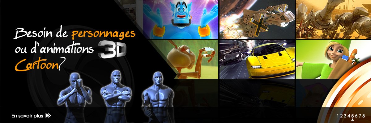 Animateur 3D Freelance