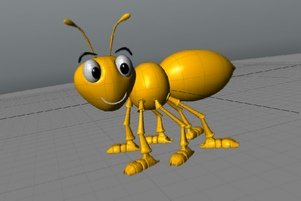 Mascotte 3D Fourmi en 3D