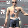L'homme Bionique en images de synthèse