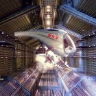 Animation de vaisseaux spaciaux en 3D