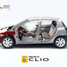 Ecorché 3D des options de sécurité