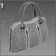 Modélisation 3D d'un sac à main