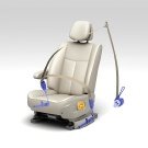 Modélisations 3D des Prétensioneurs Megane Phase II